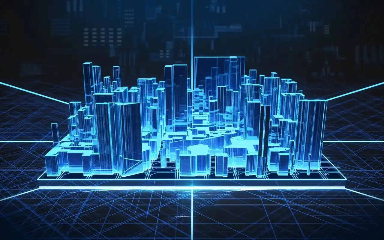 智慧城市-未来科技感图片素材 91目前,城市的智 能化程度是城市发展