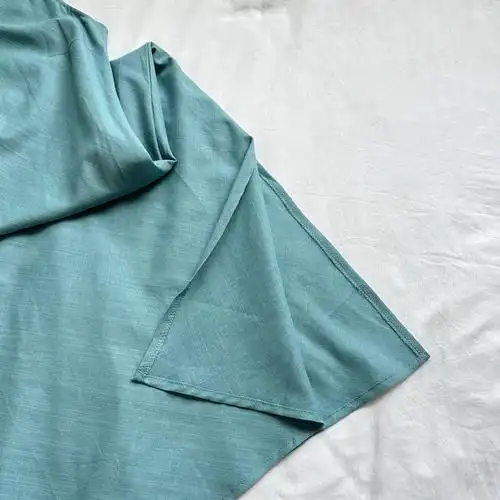 酒午**醉合意女夏新款法式苎麻天丝纯色无袖长款开衩连衣裙 - 17网