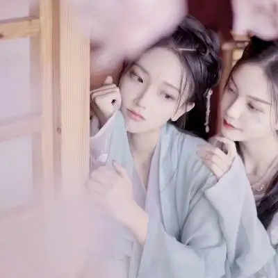 闺蜜合照头像古风汉服 古风闺蜜头像真人图片