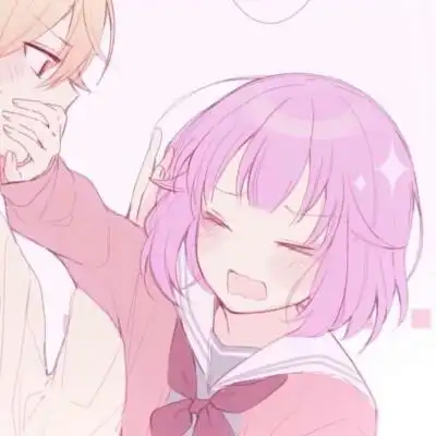 粉色系.动漫.情头_情侣头像_我要个性网