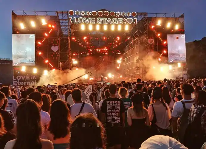 音乐节现场(央广网发 阜新市委宣传部供图)