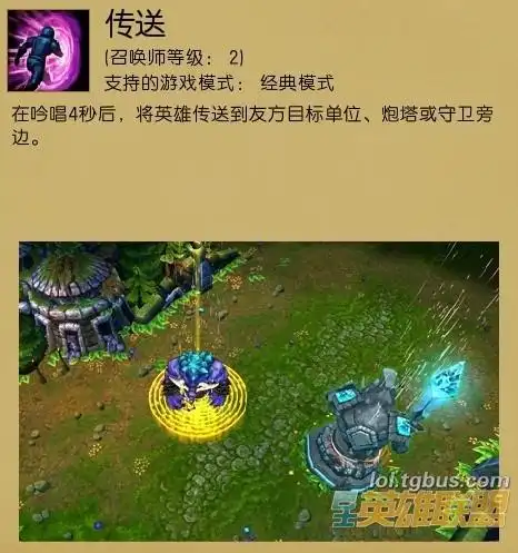 英雄联盟传送技能怎么获得?