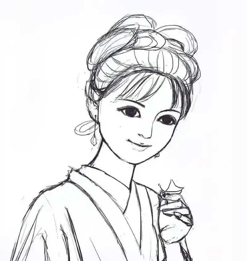 画画 古风系列 - 抖音