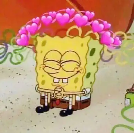 海绵宝宝被爱心包围 - 近期斗图表情包精选-2018/12/20
