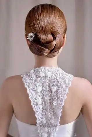 最新韩式新娘发型设计图片简单盘发显优雅气质