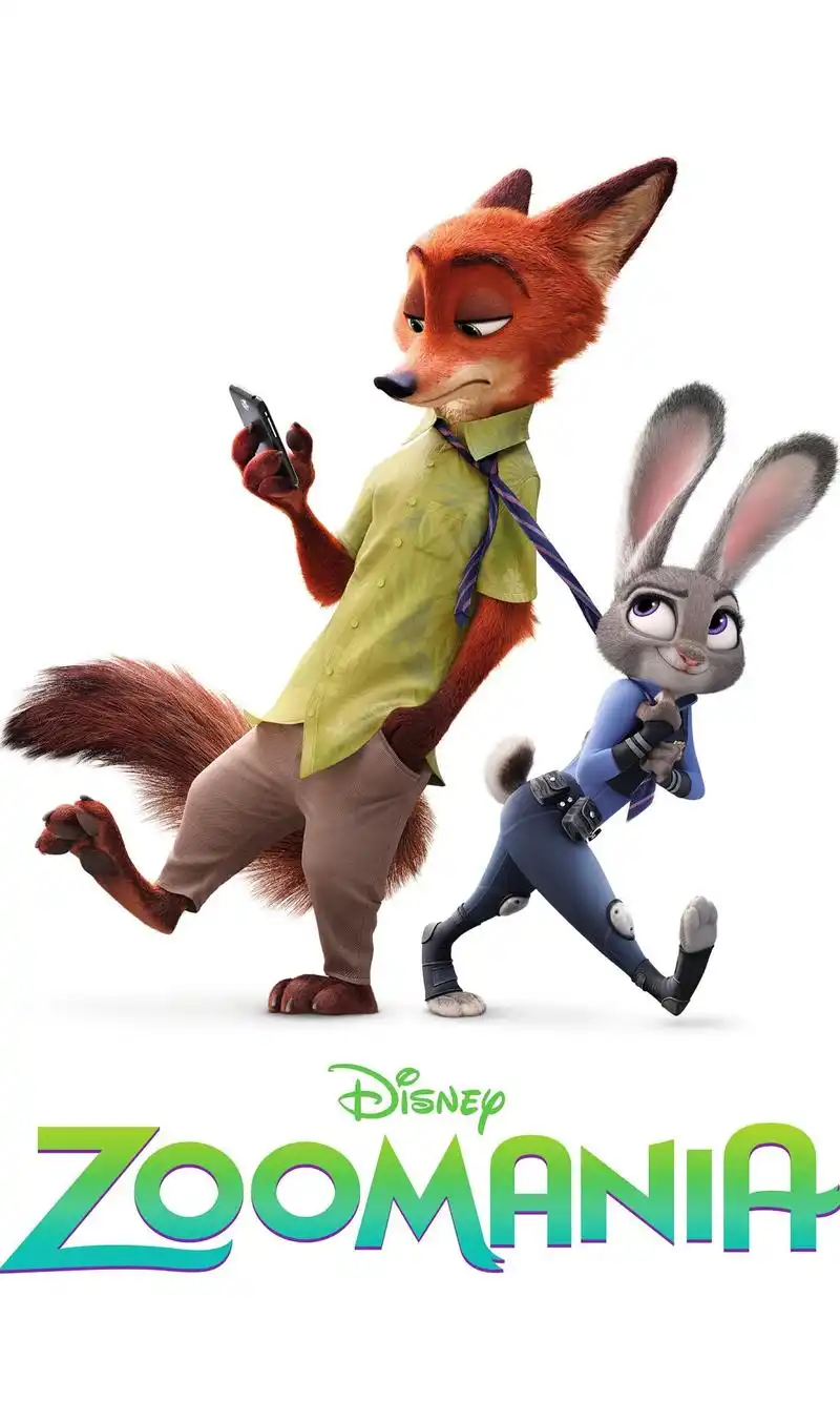 疯狂动物城高清海报手机壁纸疯狂动物城3d动画欧美电影卡通形象