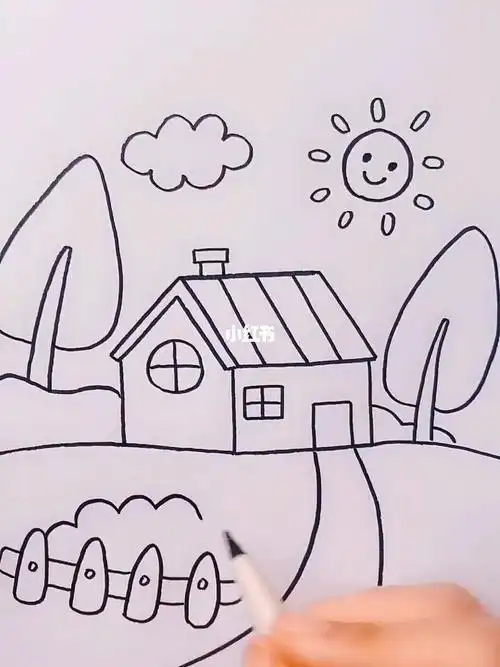 二三年级美术简笔画