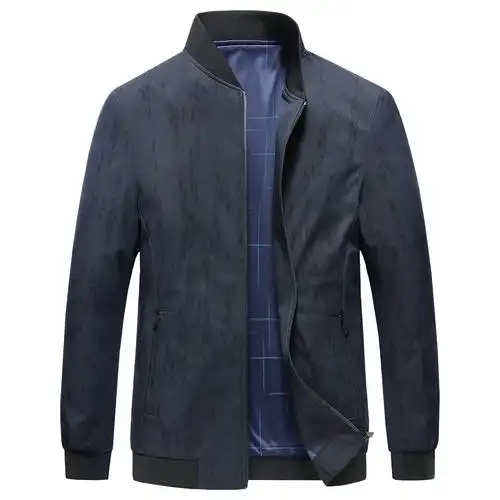 棒球领夹克青年男修身气质外套20春秋时尚休闲潮流m5218812-p200