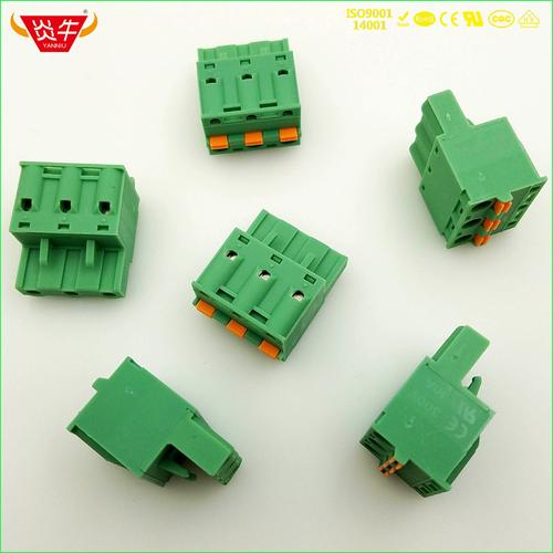 弹簧插拔式pcb接线端子kf2edgkd 7.5mm gfkc 2,5 st 连接器接插件