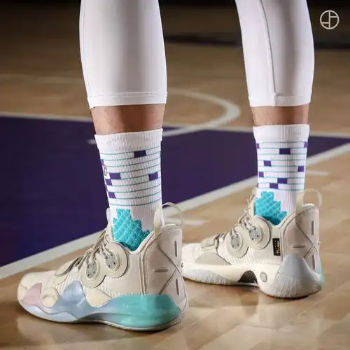 apodss唤醒运动精英袜男女高中筒篮球袜球鞋搭配运动袜