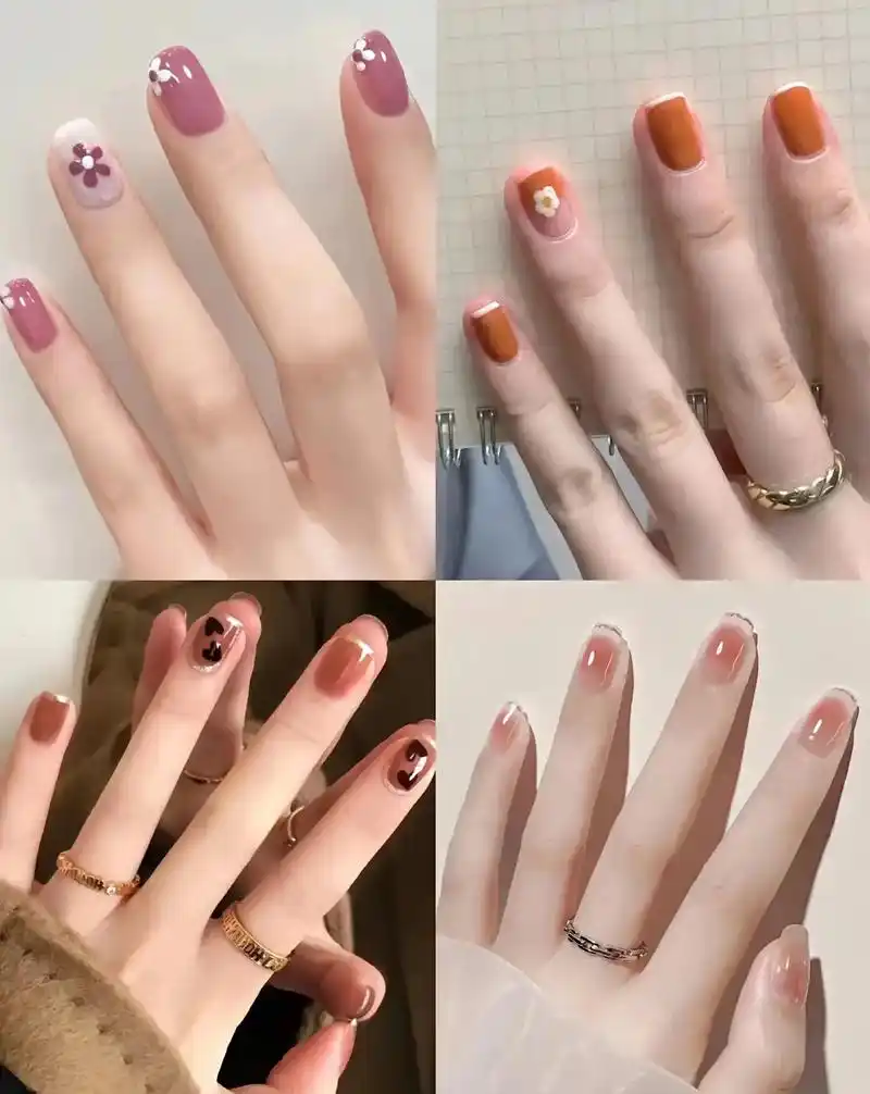 显白颜色 #美甲推荐 #美甲分享  特别适合手粗手黑的小姐 - 兑趑