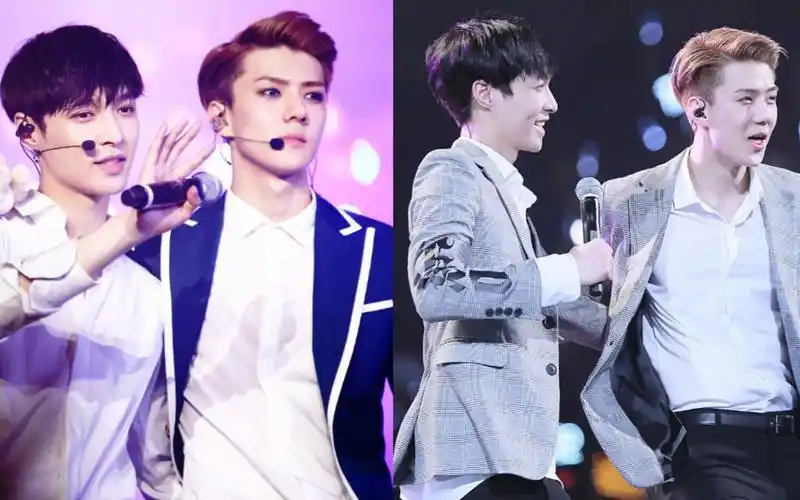 活久见,张艺兴在演唱会上cue吴世勋,称两人近期已在国外相见