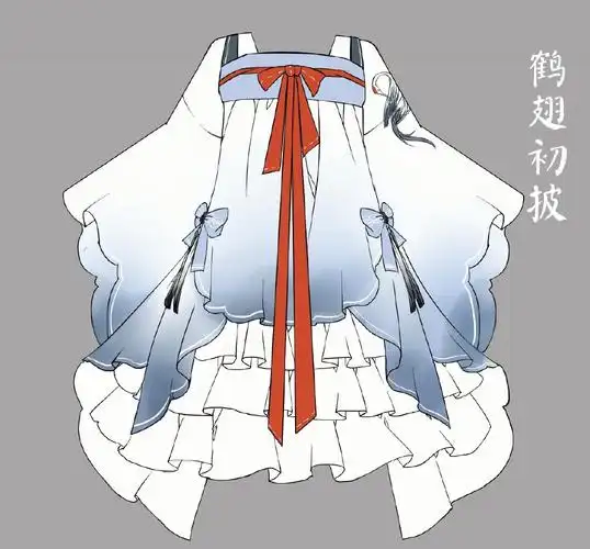 「素材」怎样画漫画(动漫,二次元)古装风格女装设计-搜狐大视野-搜狐