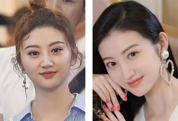 但是她的五官比较偏明艳的感觉,之前有段时间,双眼皮太宽,让整个人