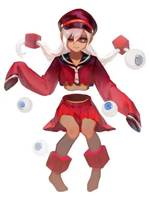 史莱姆拟人三连练习