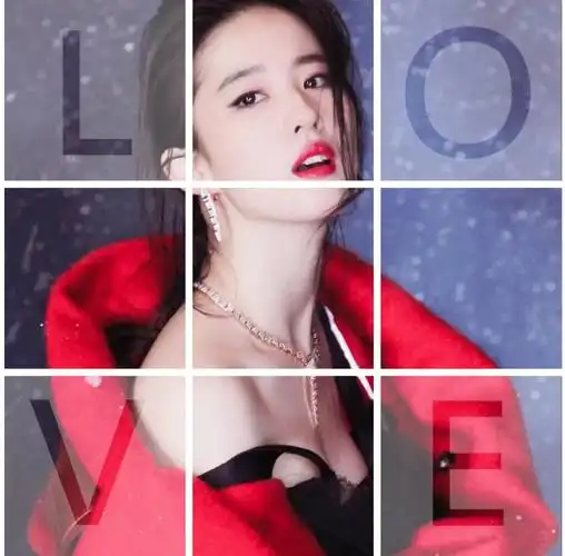 甜美刘亦菲九宫格