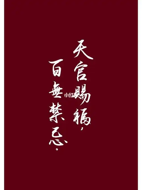 《天官赐福》语录合集