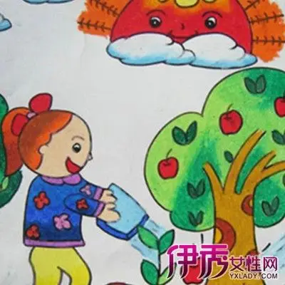 【小孩画画的简易图片】【图】欣赏小孩画画的简易图片 走进孩子的