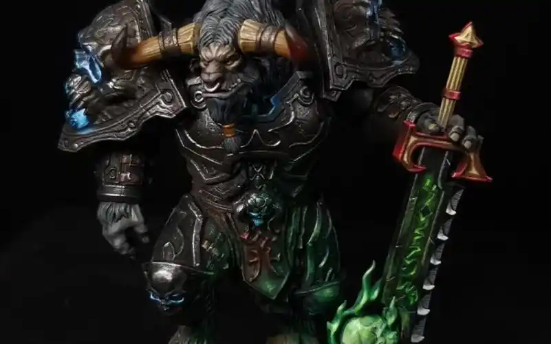 魔兽世界t3牛头人涂装完成分享