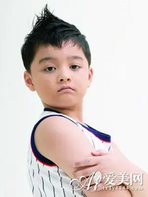 儿童短发发型图片 凸显男孩时尚可爱