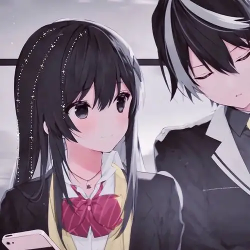 情侣头像 动漫 卡通