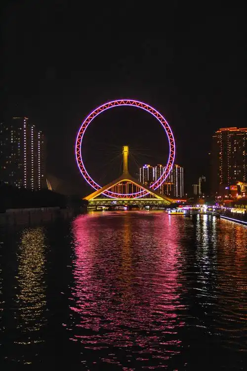 天津之眼夜景