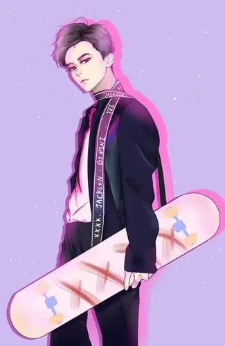 易烊千玺,动漫壁纸,头像 白鹤少年