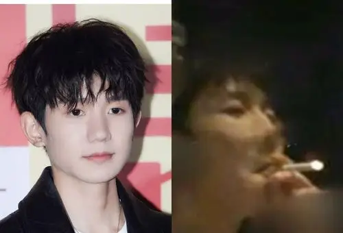 王源餐厅吸烟被罚,发文道歉,对于明星抽烟你怎么看?
