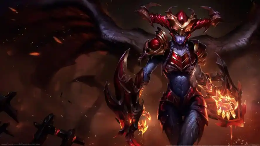 lol龙女龙血武姬希瓦娜英雄联盟4k游戏图片