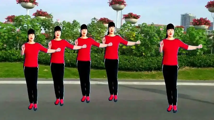 一晃就老了广场舞32步慢分解视频