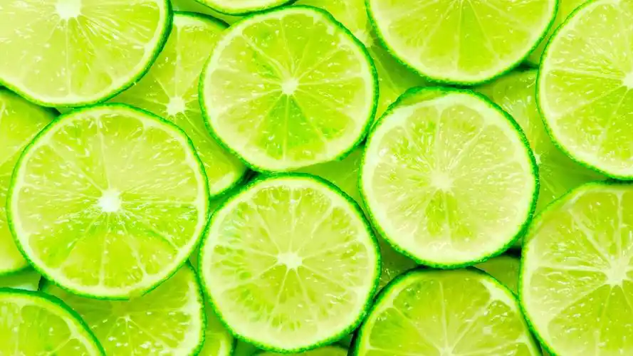 电脑壁纸 花卉 果蔬 青柠清爽简约小清新写真