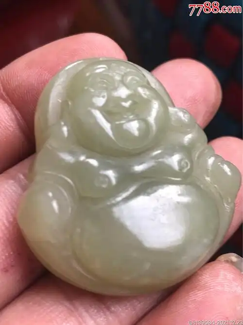 新疆和田玉佛吊坠,包真_和田玉_图片价格_收藏行情_7788集邮网