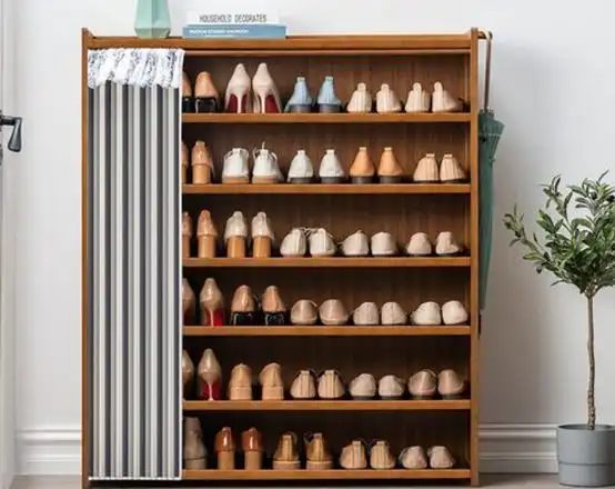 这几款鞋柜不仅收纳功能强大,还很美观时尚,装饰效果很好