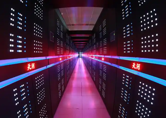 天河二号超级计算机机房