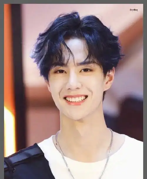 网友给王一博p的发型