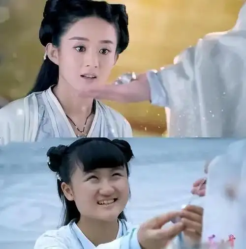 除此之外,根据剧本设定,她所扮演的角色幽若与赵丽颖饰演的花千骨有着