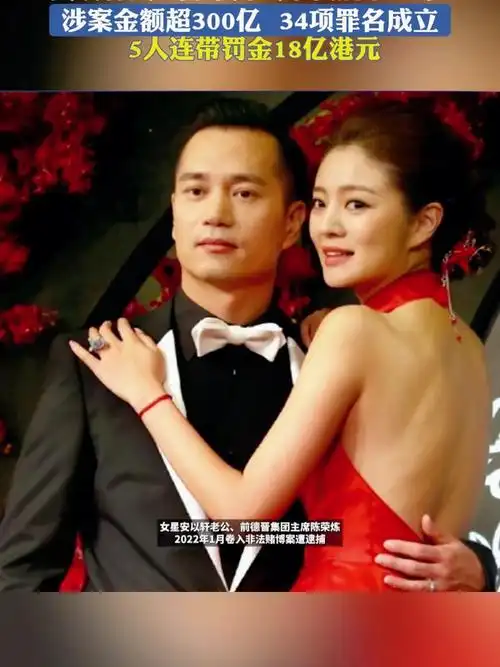 安以轩丈夫陈荣炼终审获刑十三年