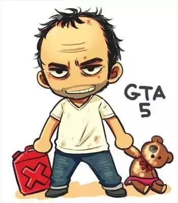 《gta5》崔佛,一个可爱的疯子