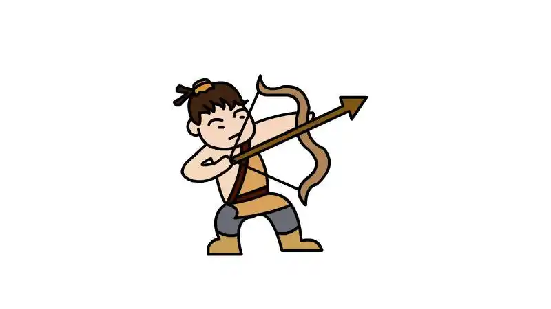 后羿怎么画简单一点