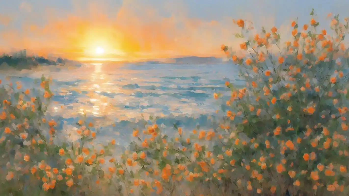 干净意境海边壁纸,让人心旷神怡98