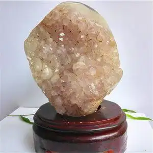 天然水晶簇玛瑙原石矿图片