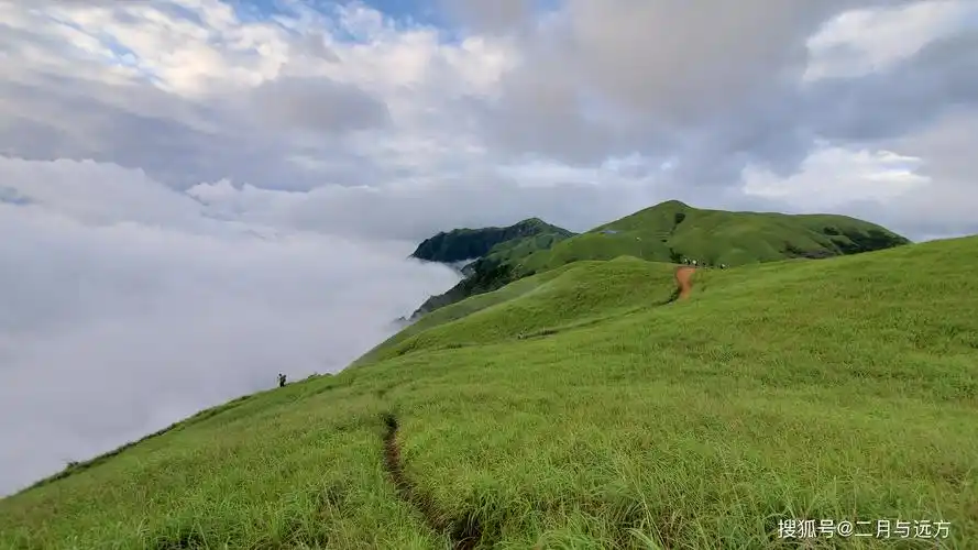 原创武功山之行云海