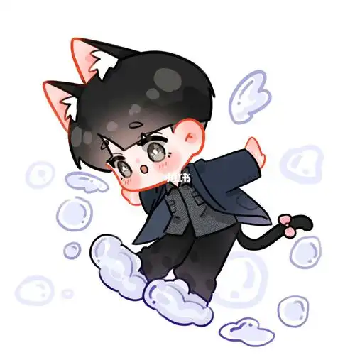 麦田和泡泡鞋,好爱06#吴青峰  #q版  #丘丘人日常