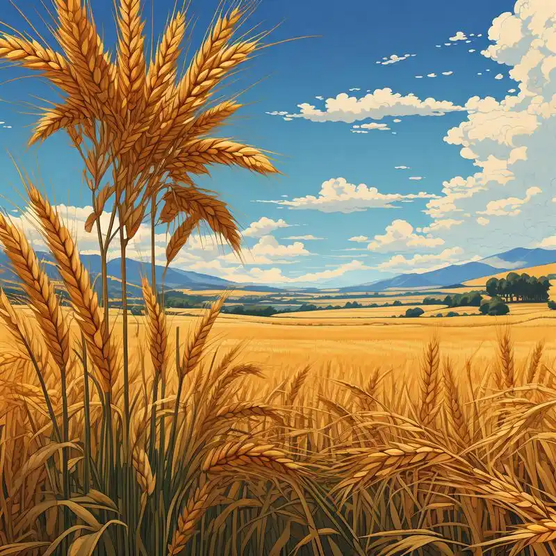 金色麦田微信头像90|丰收的喜悦78