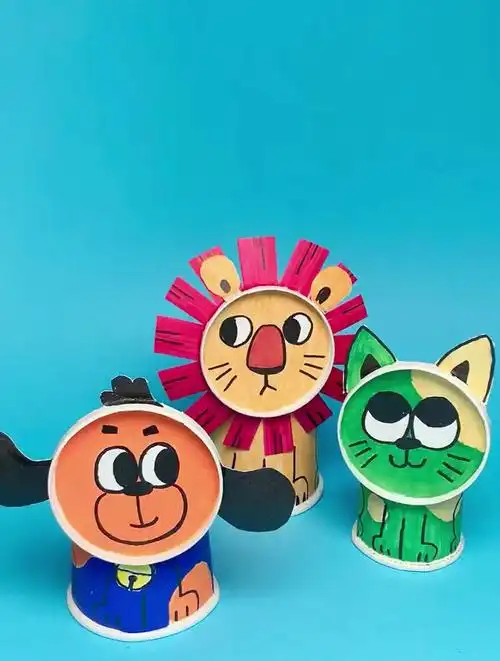 纸杯变废为宝,教你做小动物-度小视