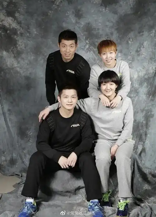 陈梦樊振东拍摄父母爱情