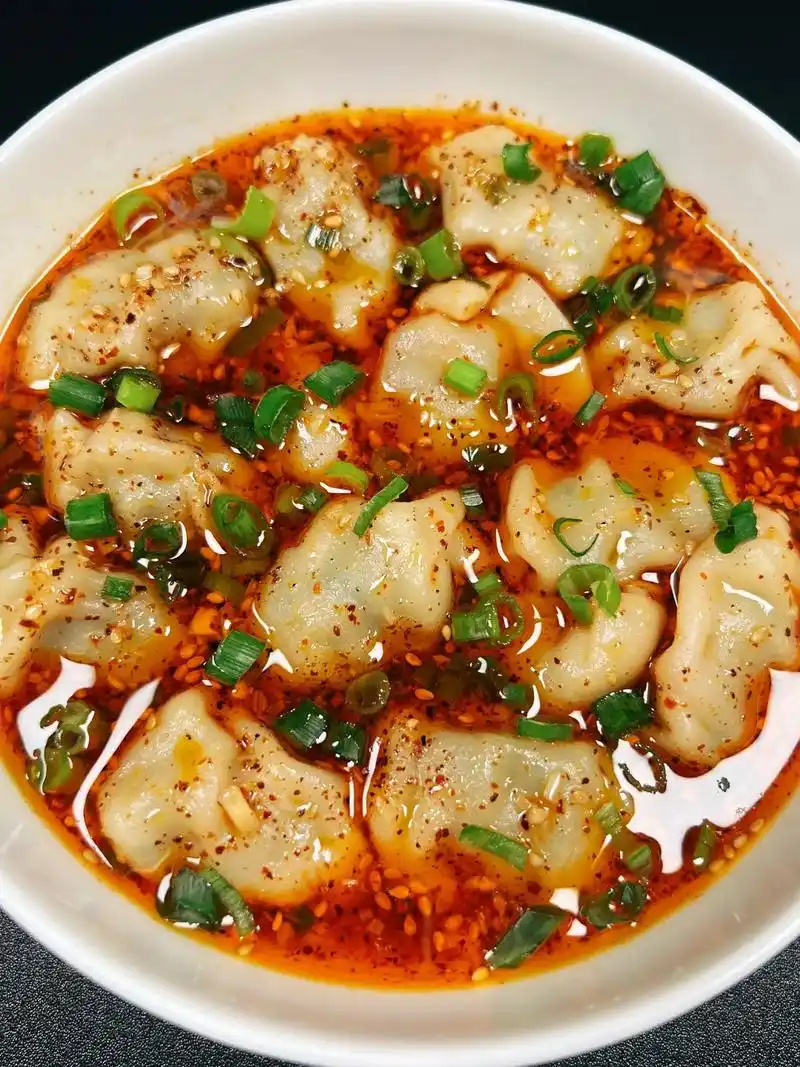 一吃就上瘾的酸汤水饺6015连汤汁都喝光光!