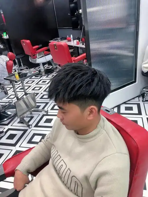 男士摩根烫摩根碎盖