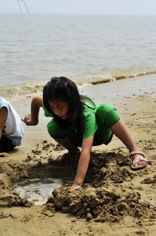 辽东海边儿童一组随拍