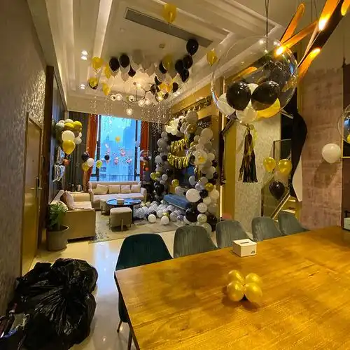 轻奢风男士男友老公弟弟闺蜜生日成人礼主题派对策划上门布置套餐